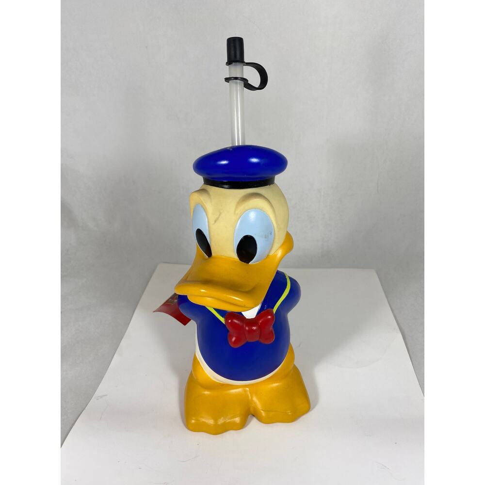 Vintage 90's Disney Donald Duck Water Bottle Sipper NWT